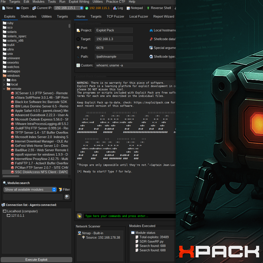 Exploit Pack - Initial access
