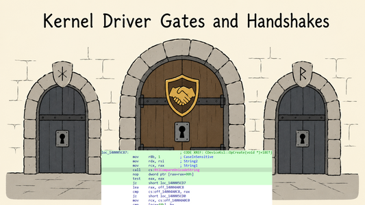 Kernel Driver Gates and Handshakes