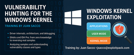 Windows Kernel Exploitation [Training]