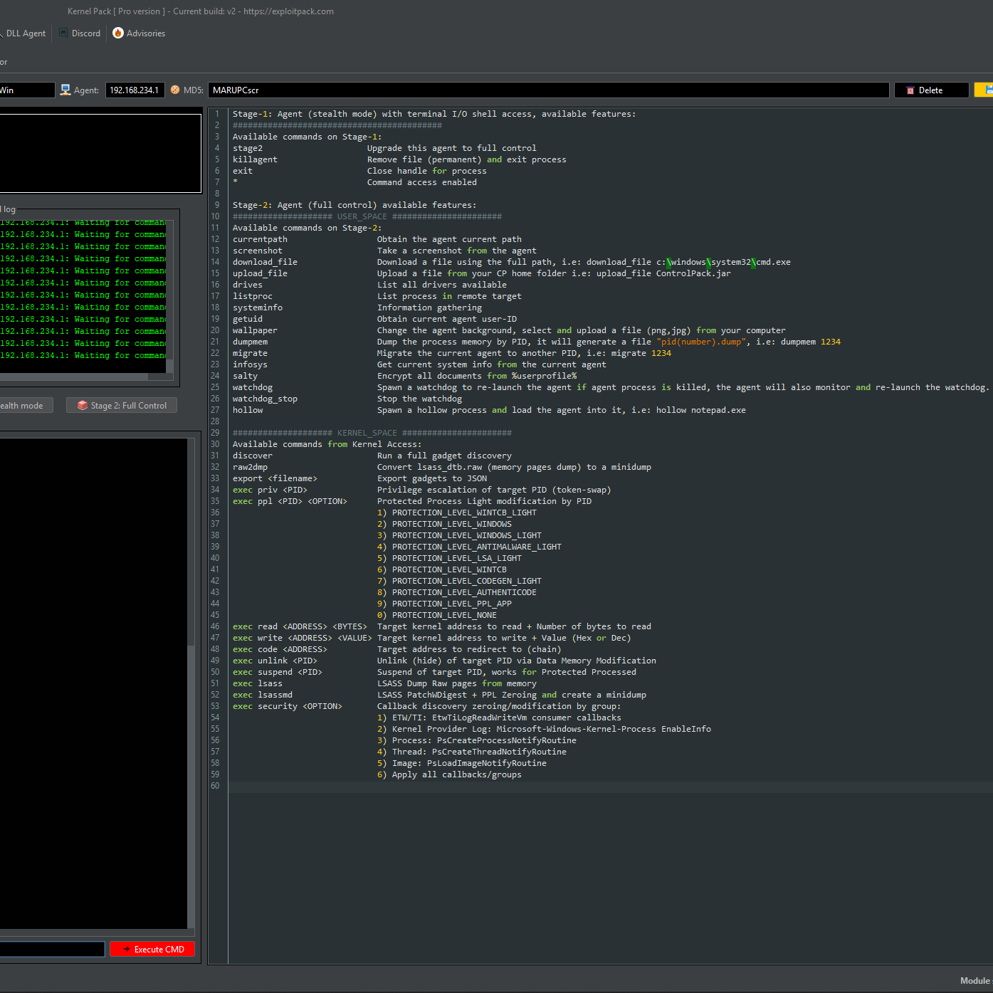 Kernel Pack