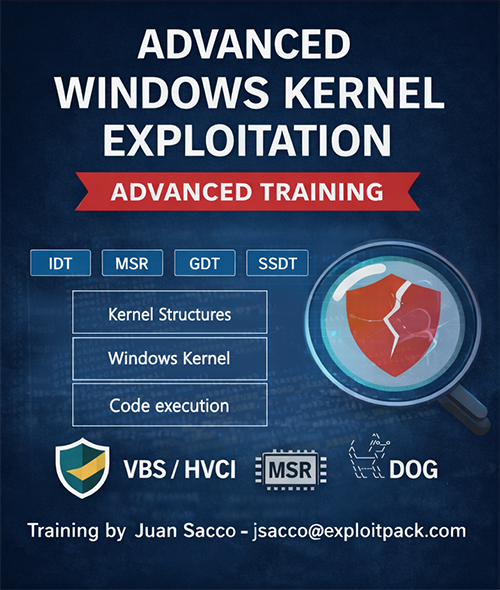 Windows Kernel Exploitation [Advanced]