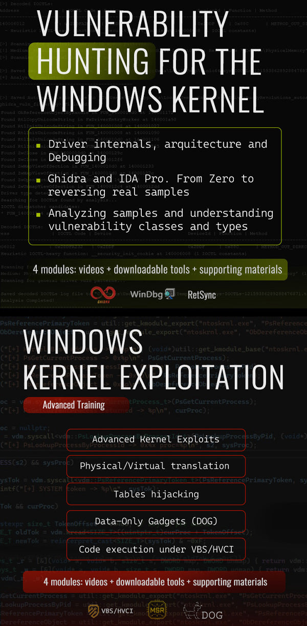 Windows Kernel Exploitation [Advanced]