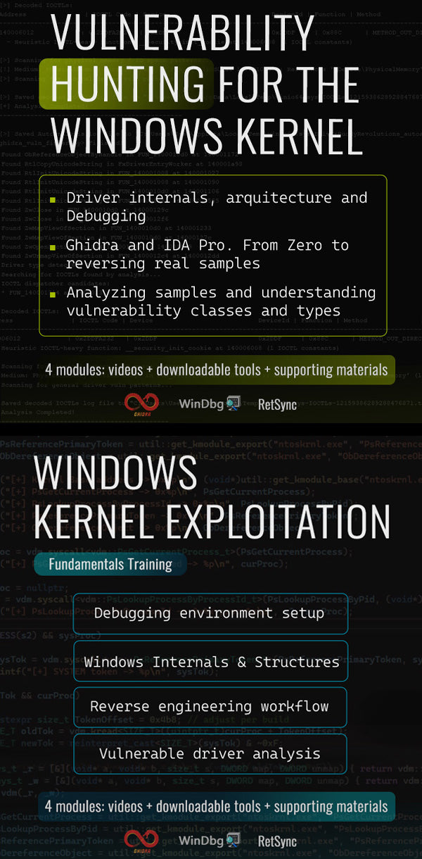 Windows Kernel Exploitation – Exploit Pack